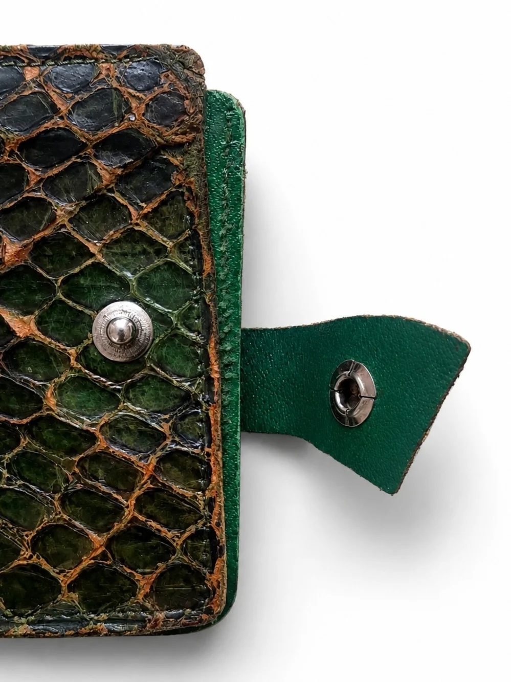 Genuine COBRA skin bifold wallet
